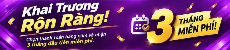 Grand Opening Celebration! Choose annual billing and get the first 3 months free
