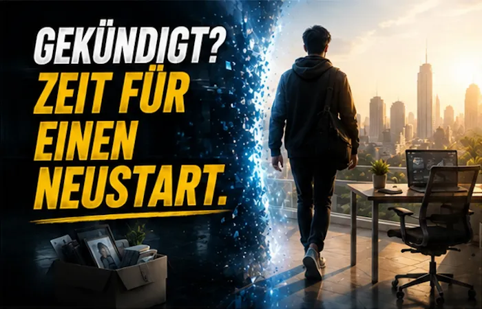 GEKÜNDIGT? ZEIT FÜR EINEN NEUSTART.