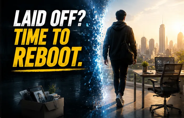LAID OFF? TIME TO REBOOT. LAID OFF? TIME TO REBOOT.