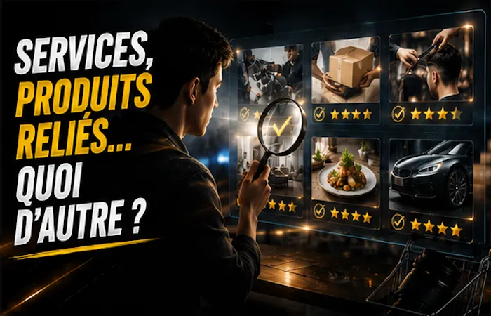 SERVICES, PRODUITS RELIÉS... QUOI D'AUTRE ? SERVICES, PRODUITS RELIÉS... QUOI D'AUTRE ?