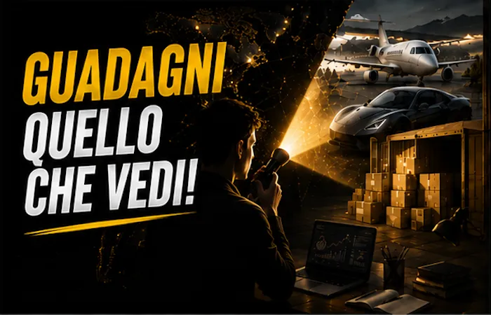 GUADAGNI QUELLO CHE VEDI! GUADAGNI QUELLO CHE VEDI!