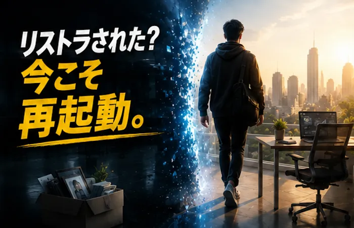 リストラされた?今こそ再起動。