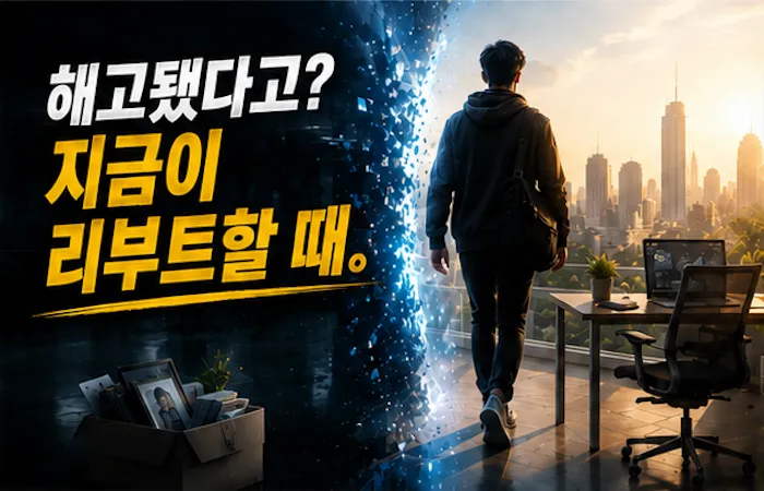 해고됐다고? 지금이 리부트할 때.