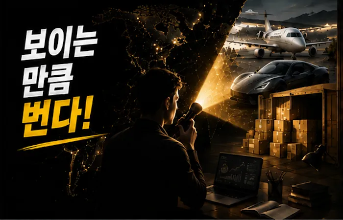 보이는 만큼 번다!