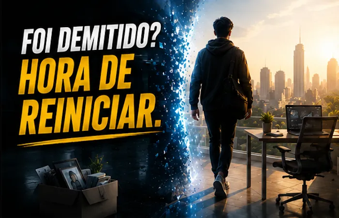 FOI DEMITIDO? HORA DE REINICIAR.