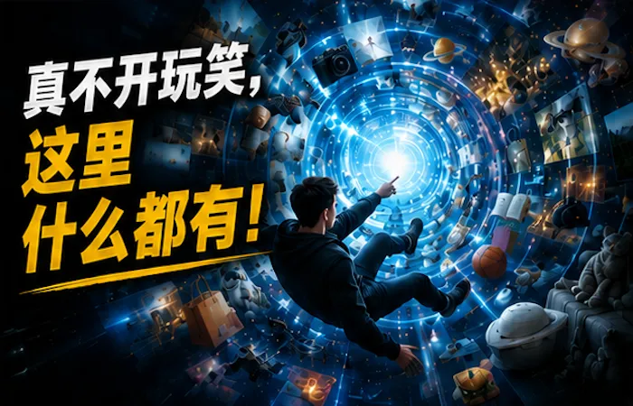 真不开玩笑，这里什么都有！